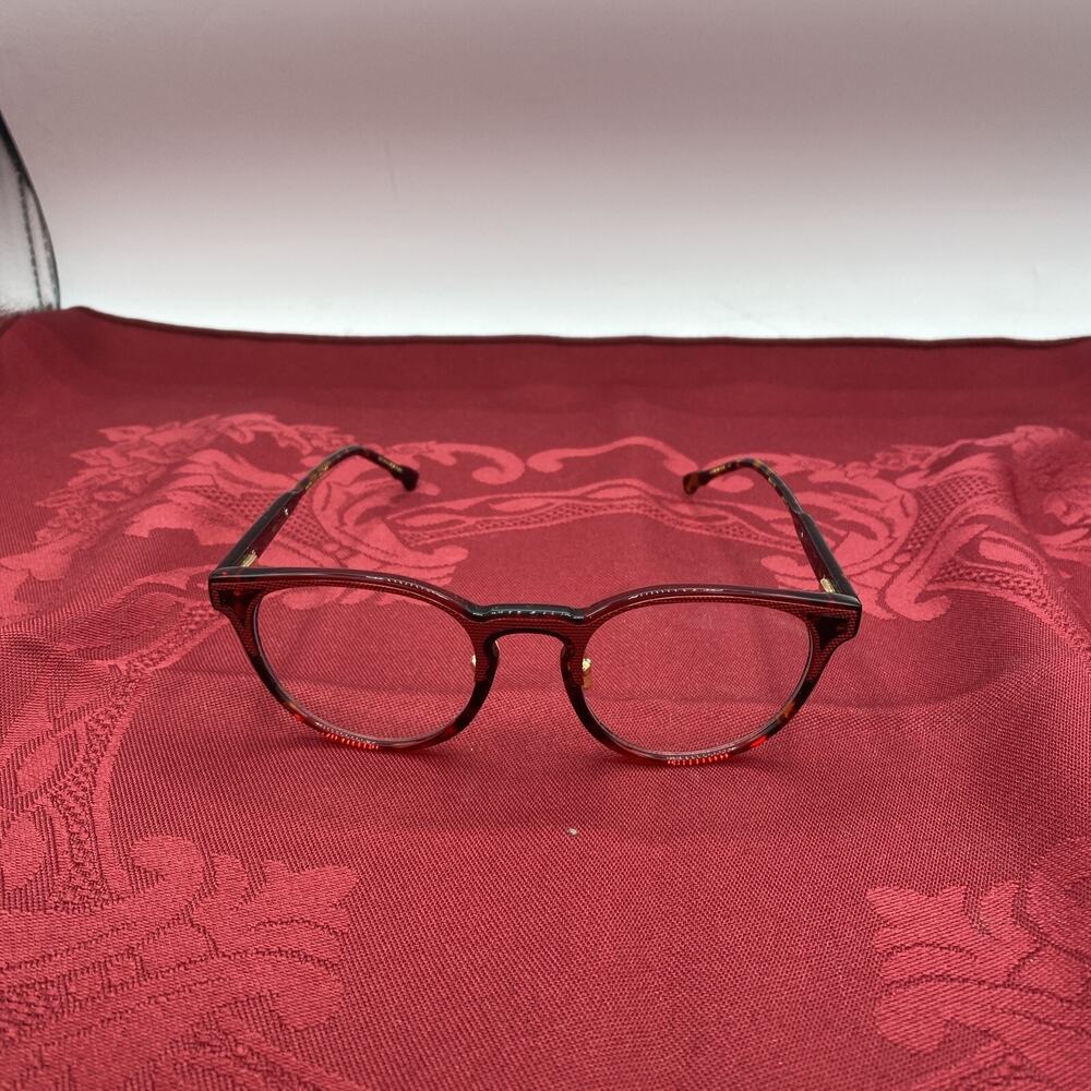 COCO AND BREEZY Eyeglasses Frames SPIRIT 101–49/122-145 Red/Brown/Gold
